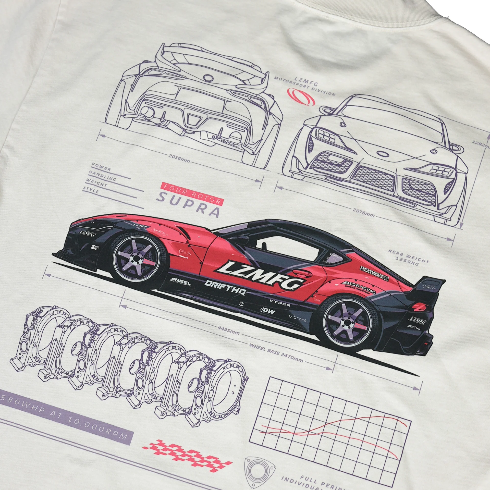 A90 Supra Heavyweight Tee - Image 5