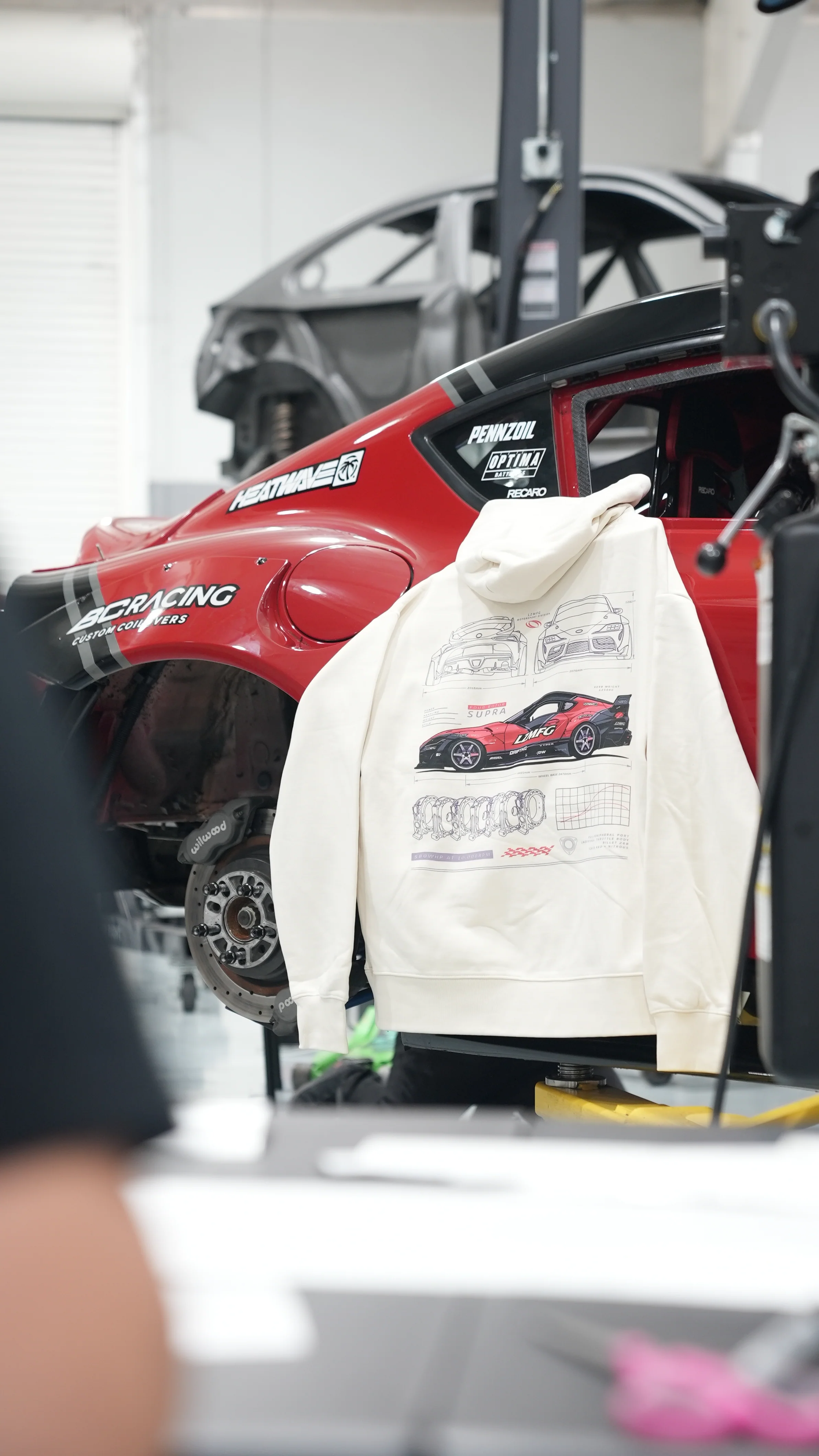A90 Supra Heavy Hoodie - Image 3
