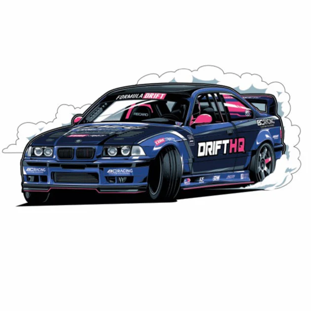 FD E36 Sticker (Front)
