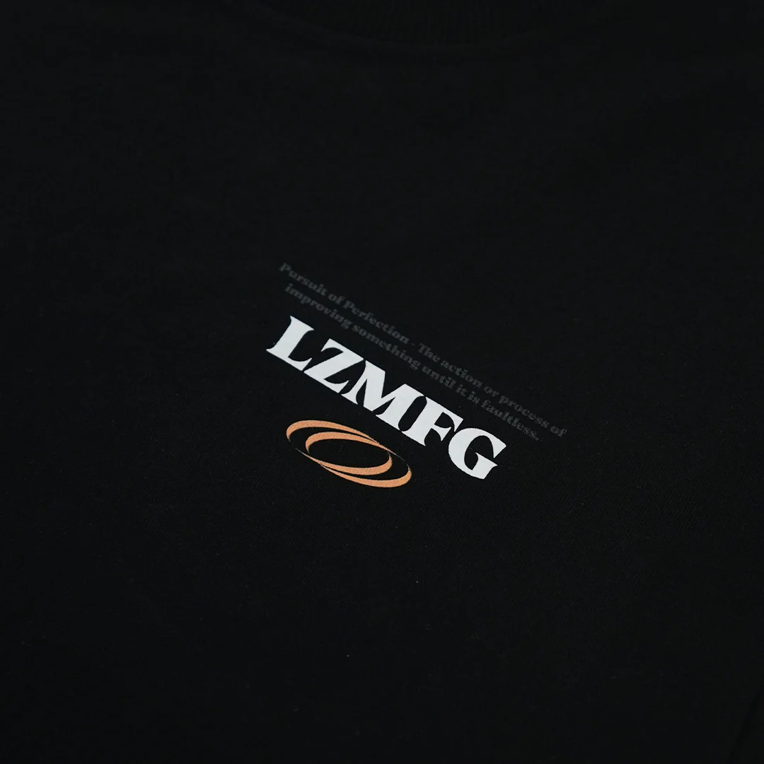 Evo Heavyweight Tee: Black - Image 3