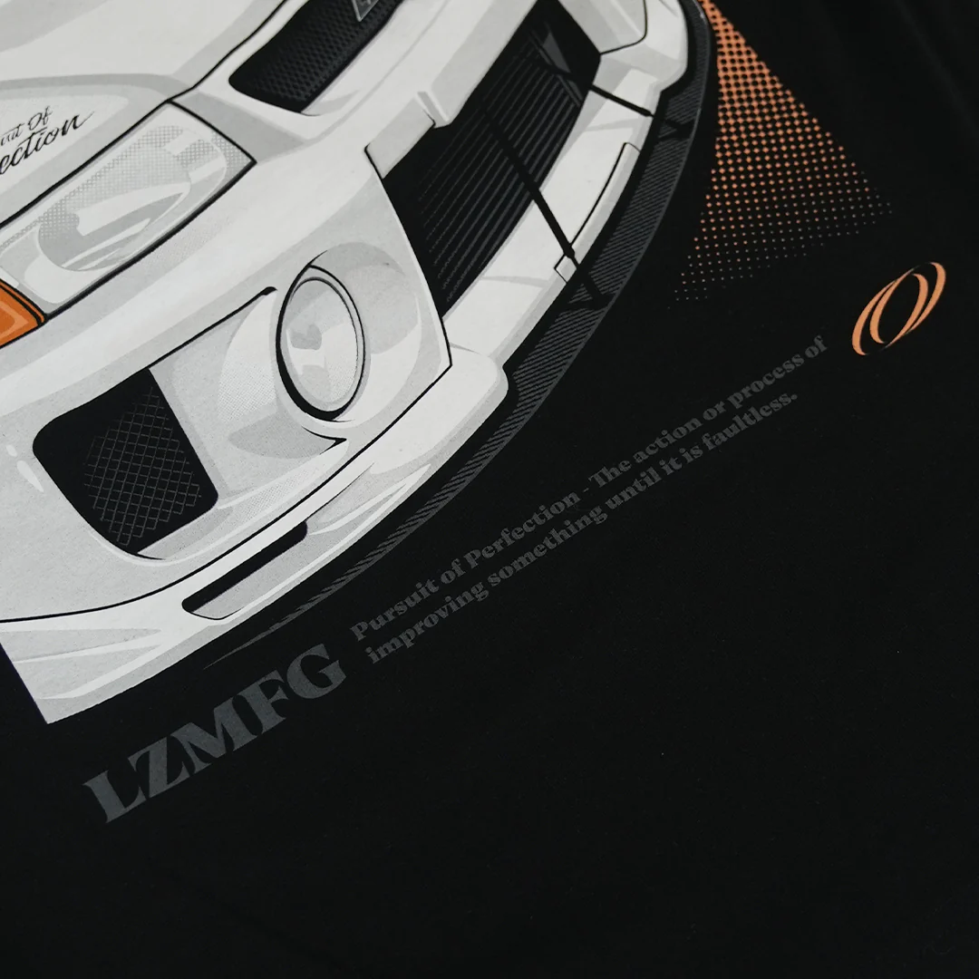 Evo Heavyweight Tee: Black - Image 4