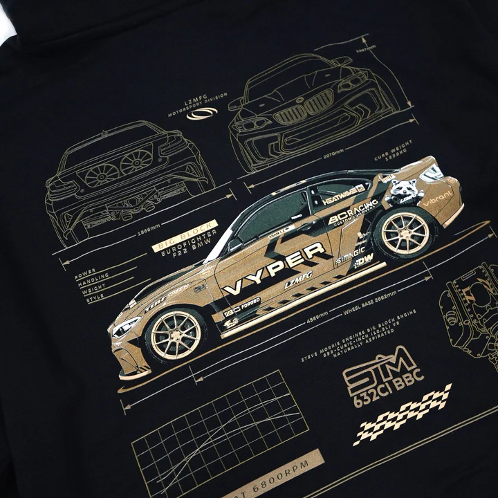 Big Block F22 Heavy Hoodie - Image 4