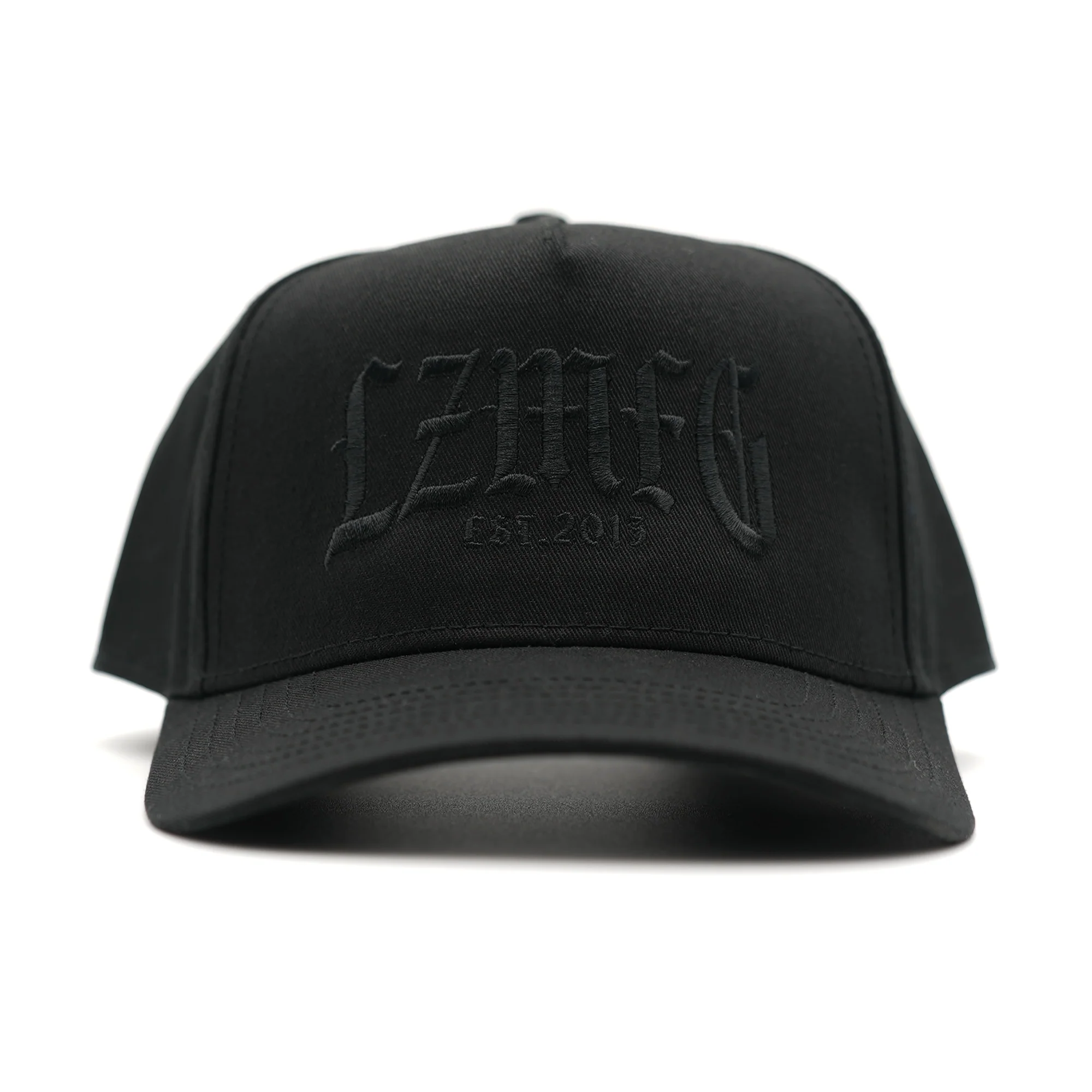 Gothic Embroidered Hat: Black Edition - Image 5