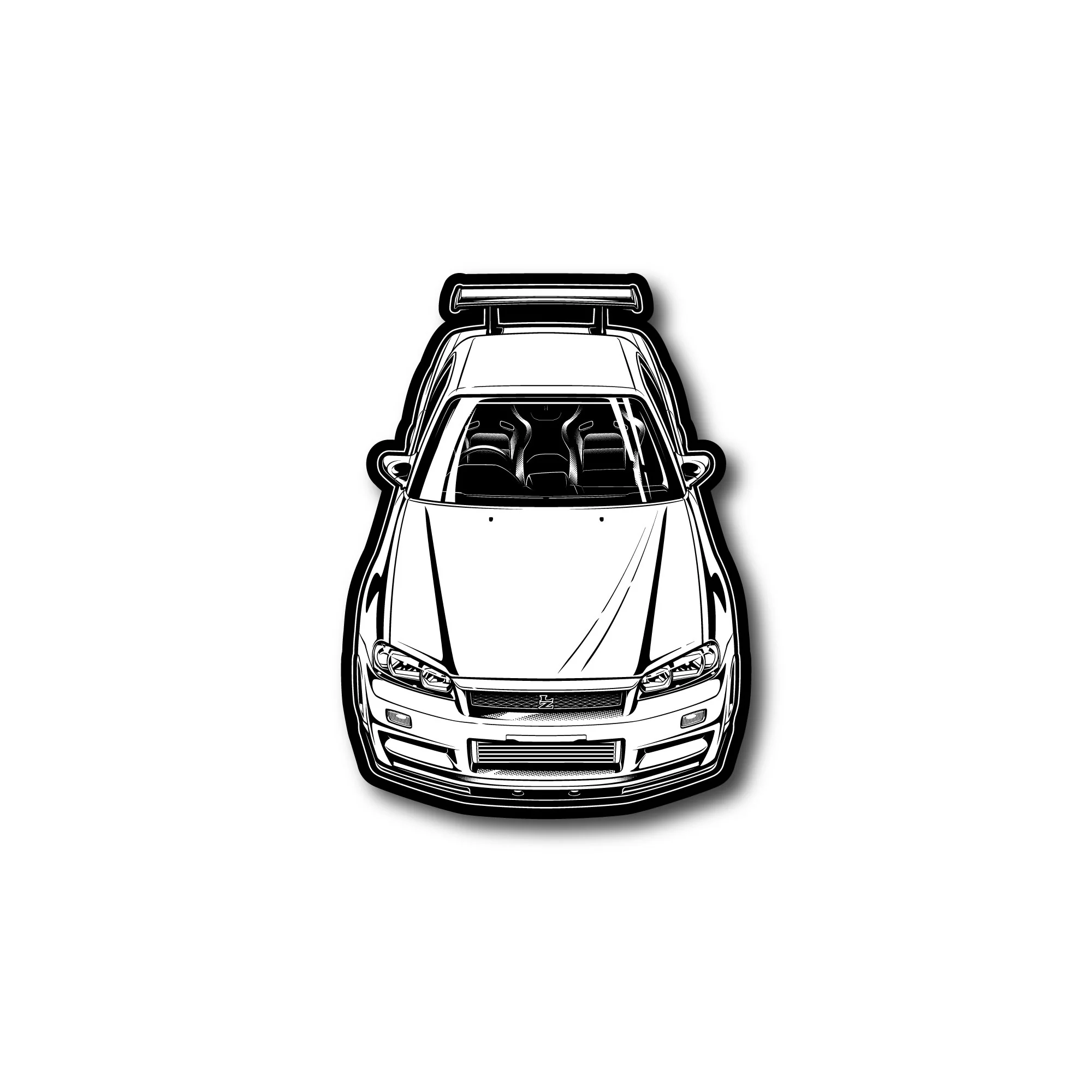 GTR R34 Sticker