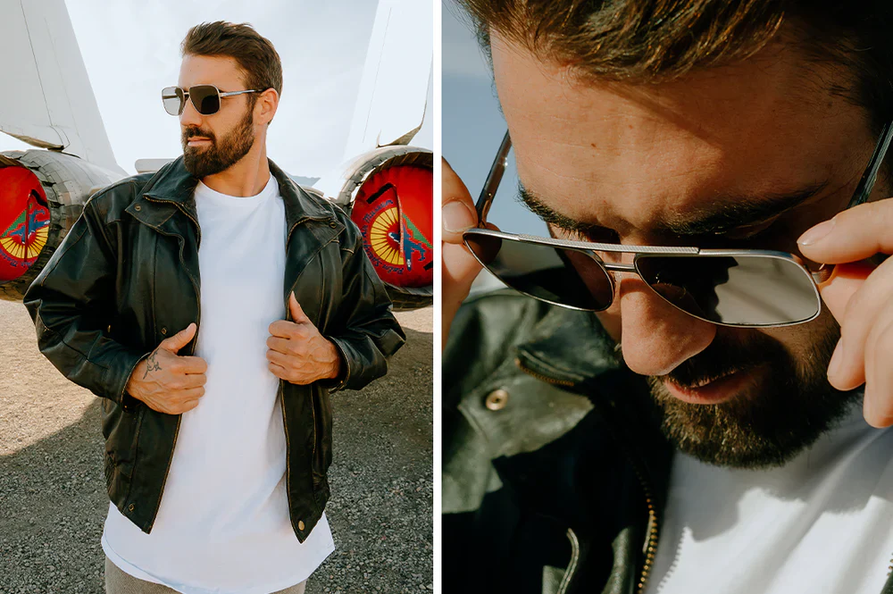 Heatwave Nimitz Sunglasses: GUN METAL - Image 3