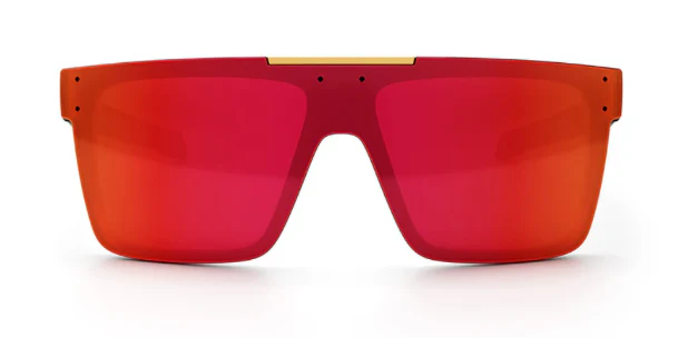 Heatwave Performance Quatro Sunglasses: Red/Orange Z87+ - Image 3