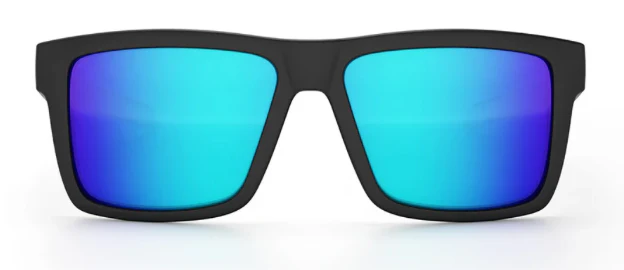 Heatwave Performance Vise Sunglasses- Black: Galaxy Blue - Image 3
