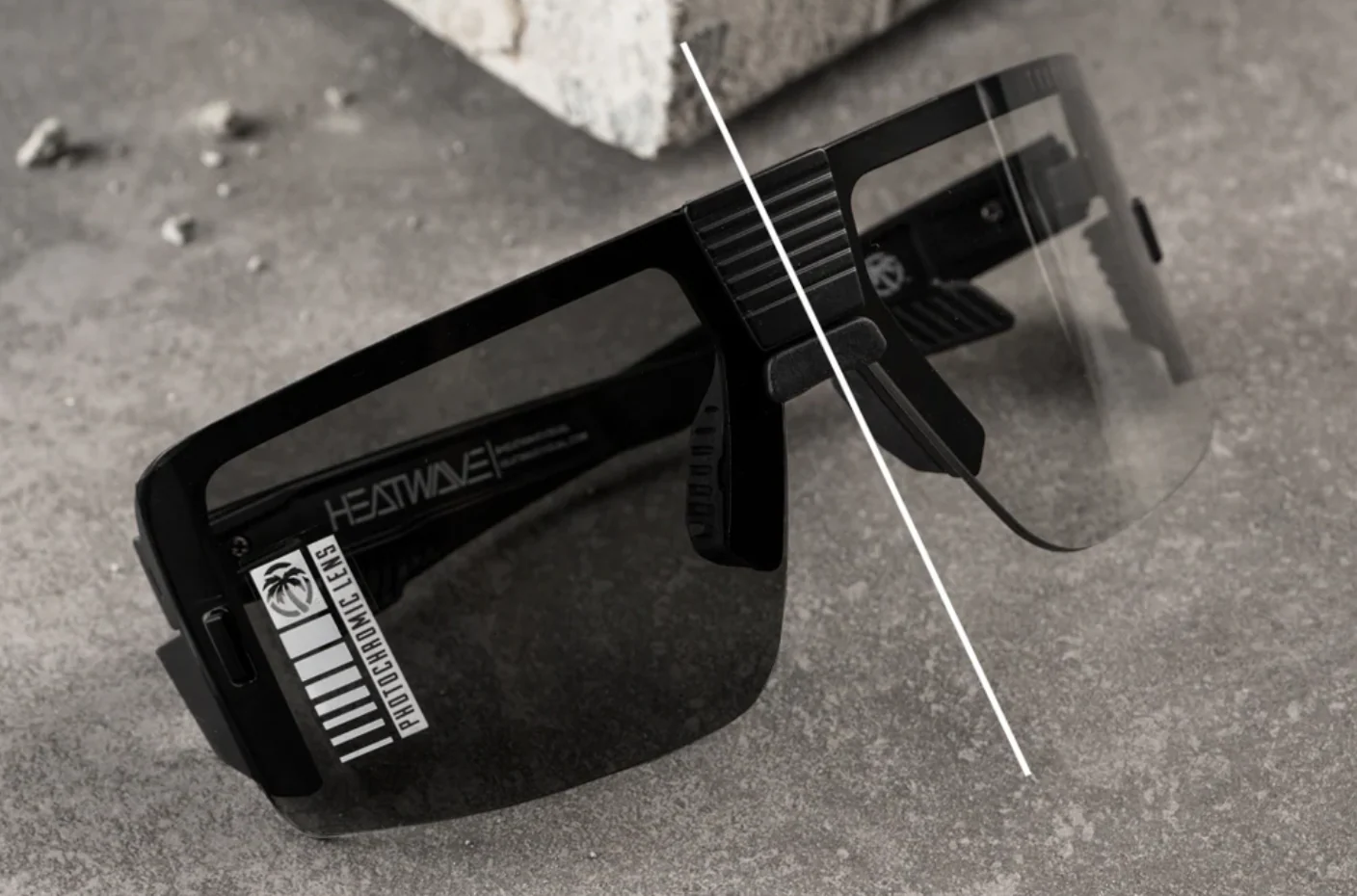Heatwave Vector Sunglasses: Photochromic Lens Z87+ - Image 3