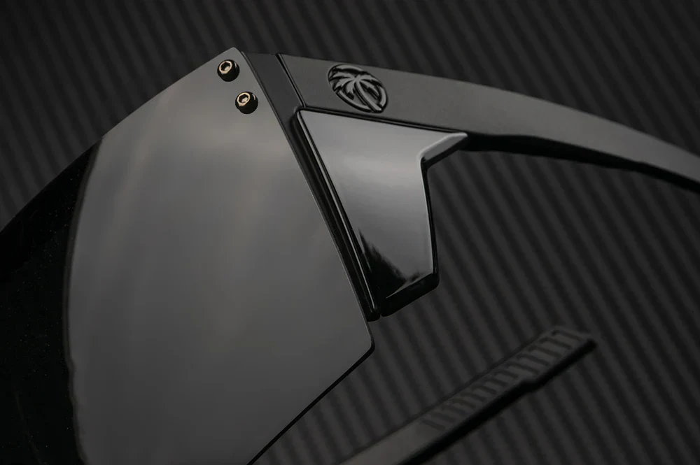 Performance XL Lazer Face Sunglasses: Black Z87+ - Image 5