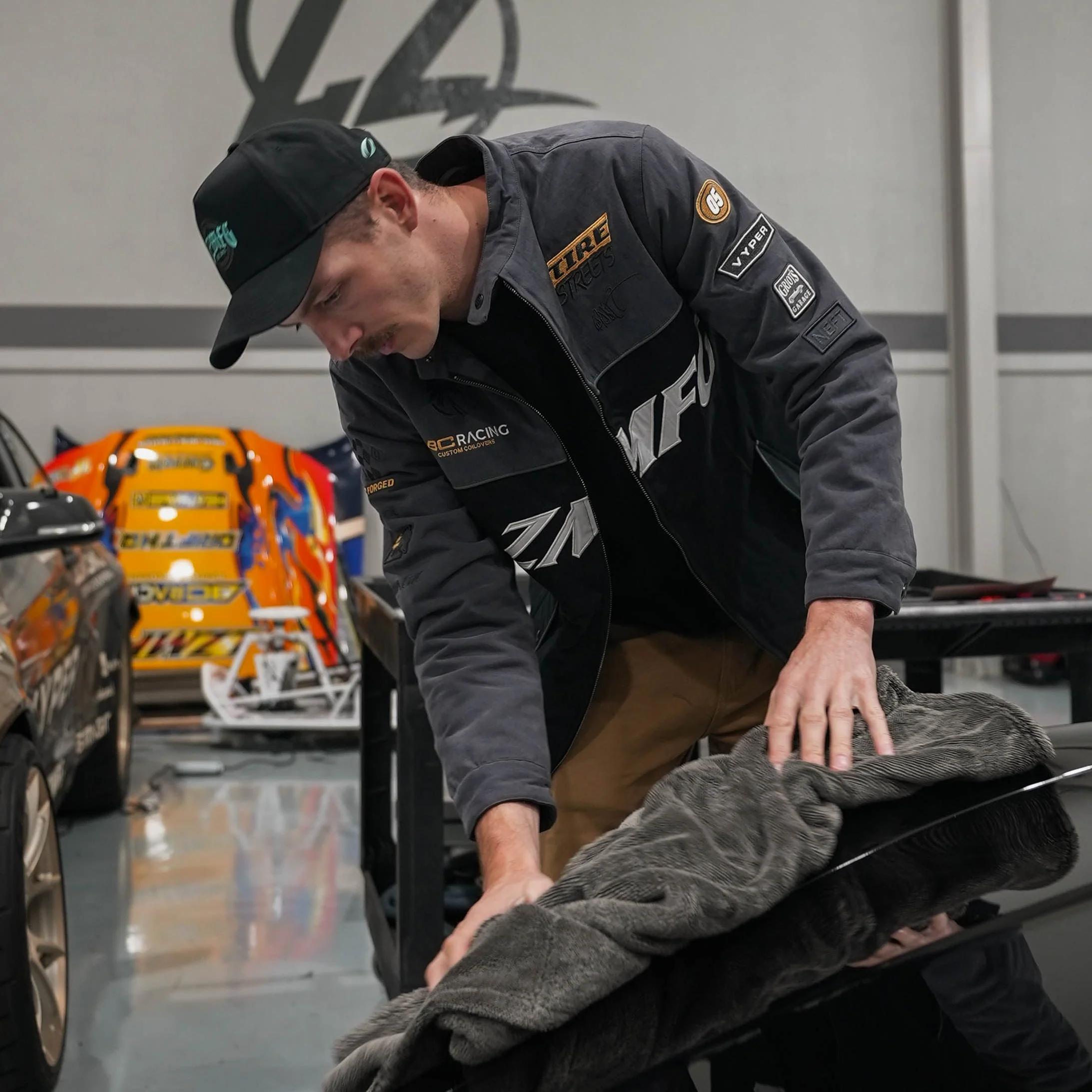 Heritage Race Jacket: Asphalt - Image 13