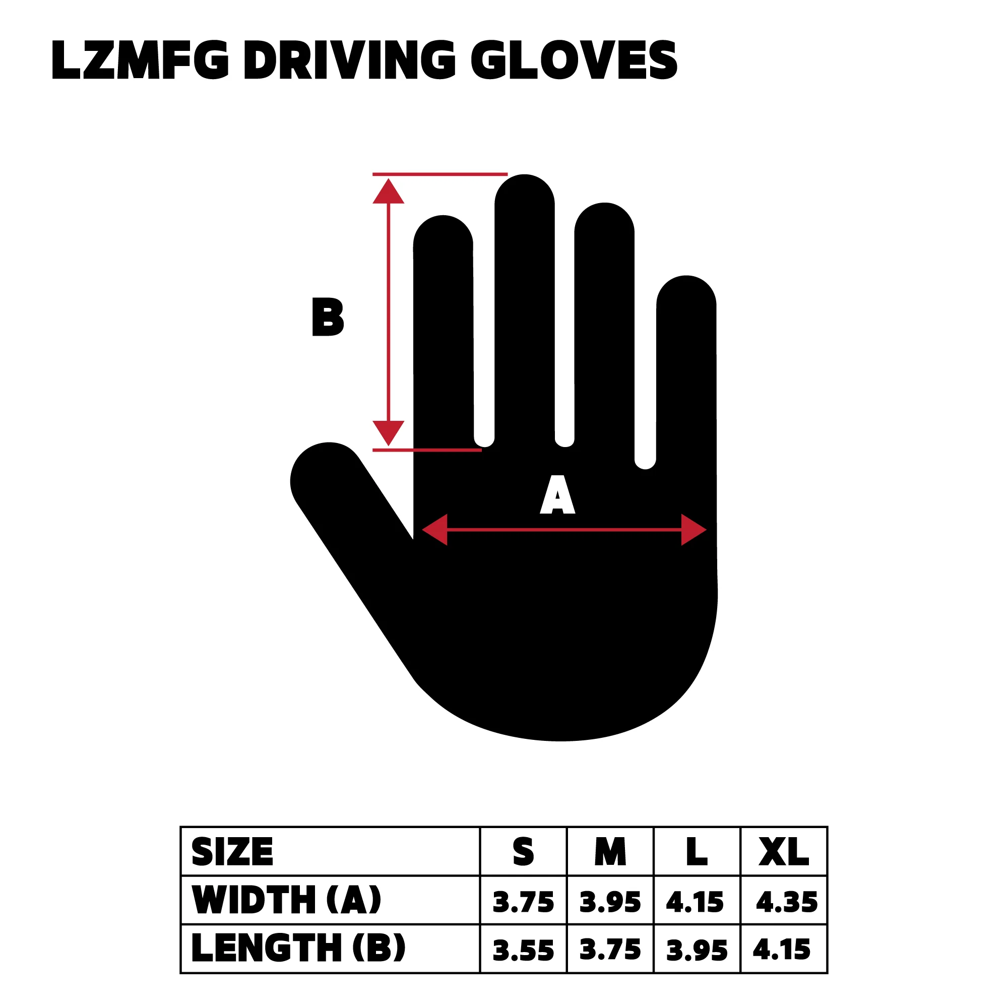 LZMFG Signature Driving Gloves - Image 7