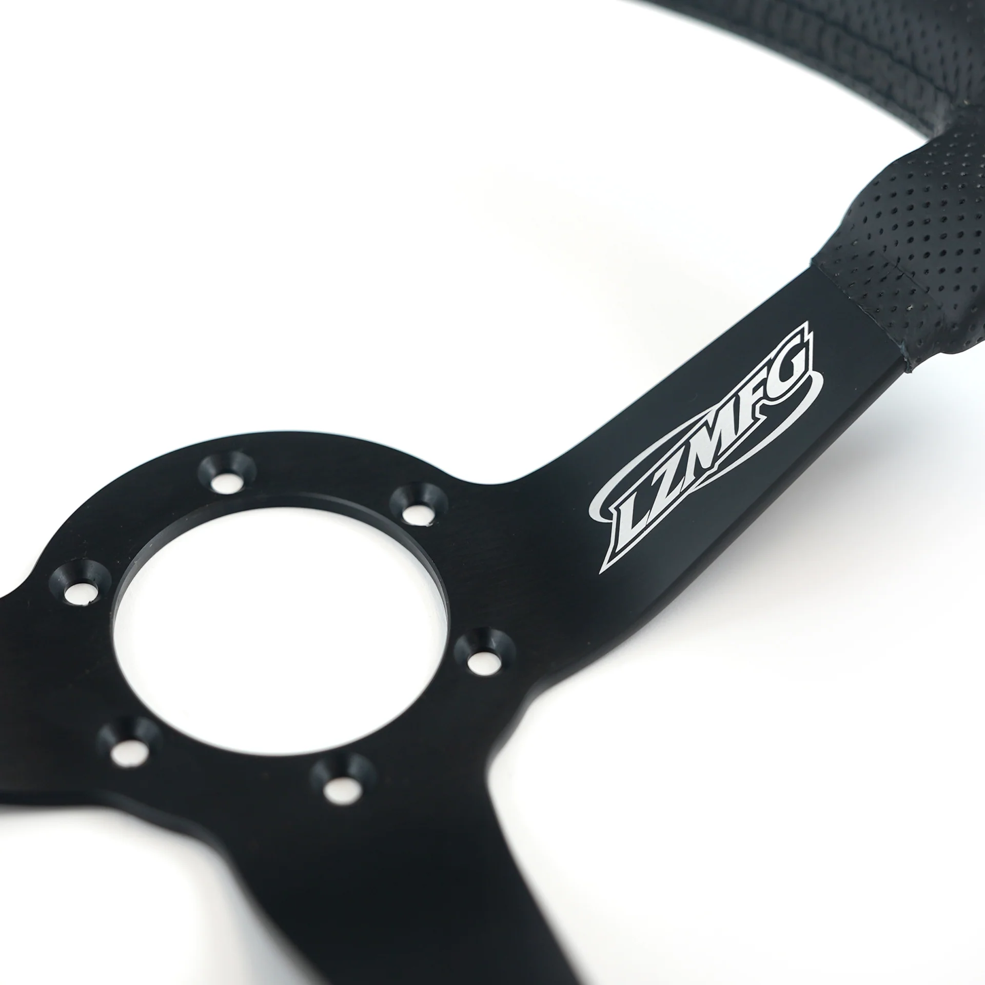 Perforated Leather LZ Steering Wheel - V3 - Image 4