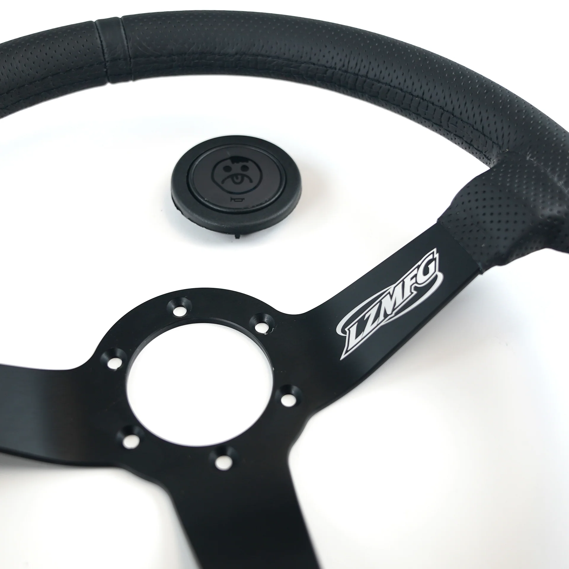Perforated Leather LZ Steering Wheel - V3 - Image 5