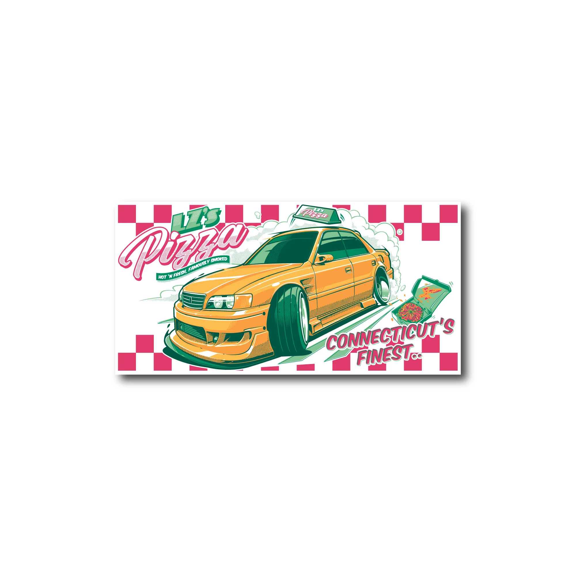 Pizza Billboard Sticker