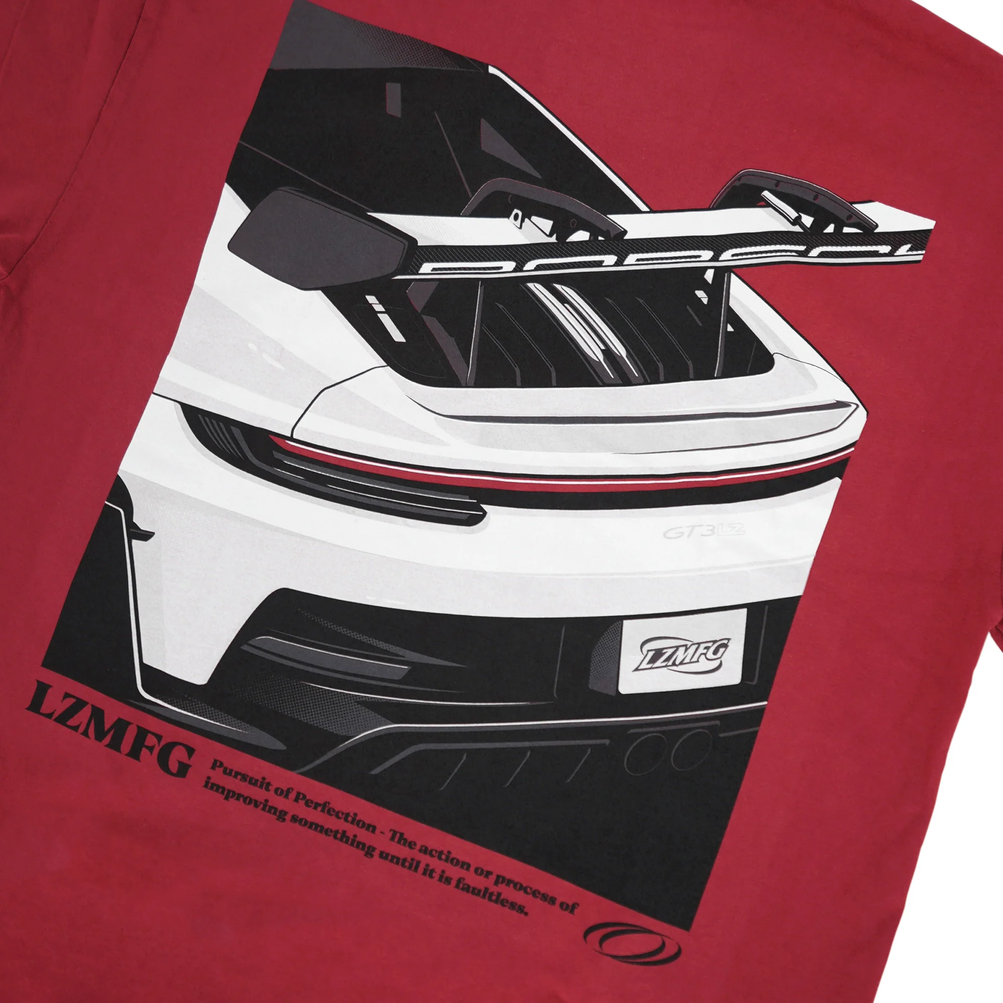 RS Heavyweight Tee - Cardinal - Image 5