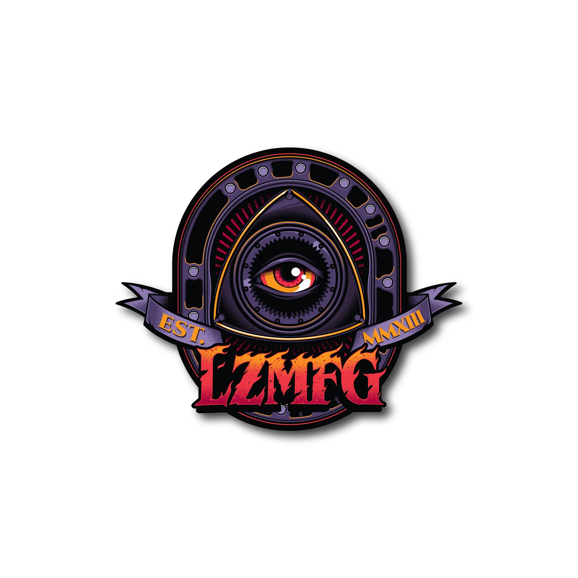 Sacred Rotary Sticker