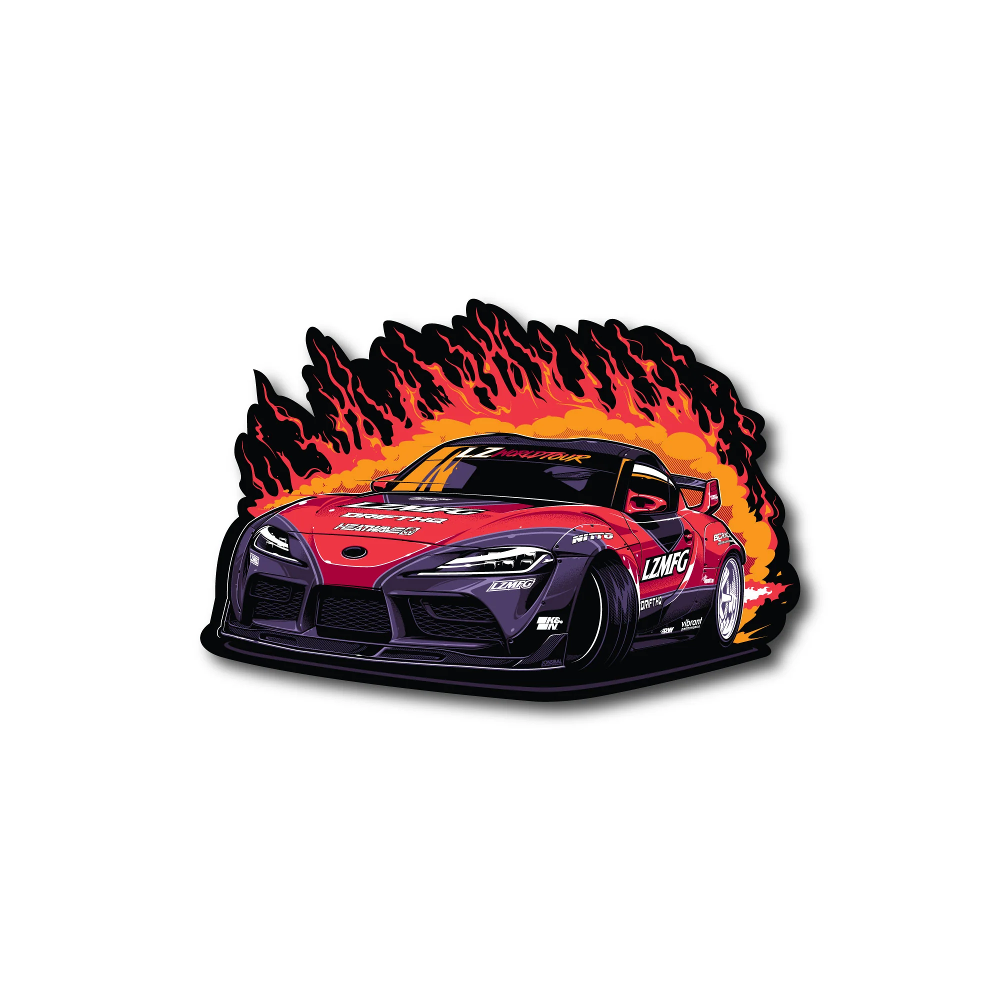 Sacred Supra Sticker