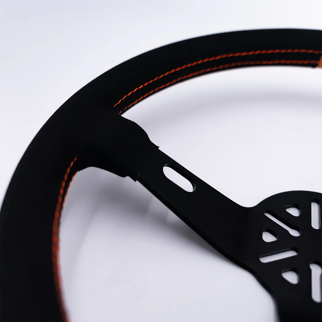Sim Racing Drift Steering Wheel - Alcantara - Image 2