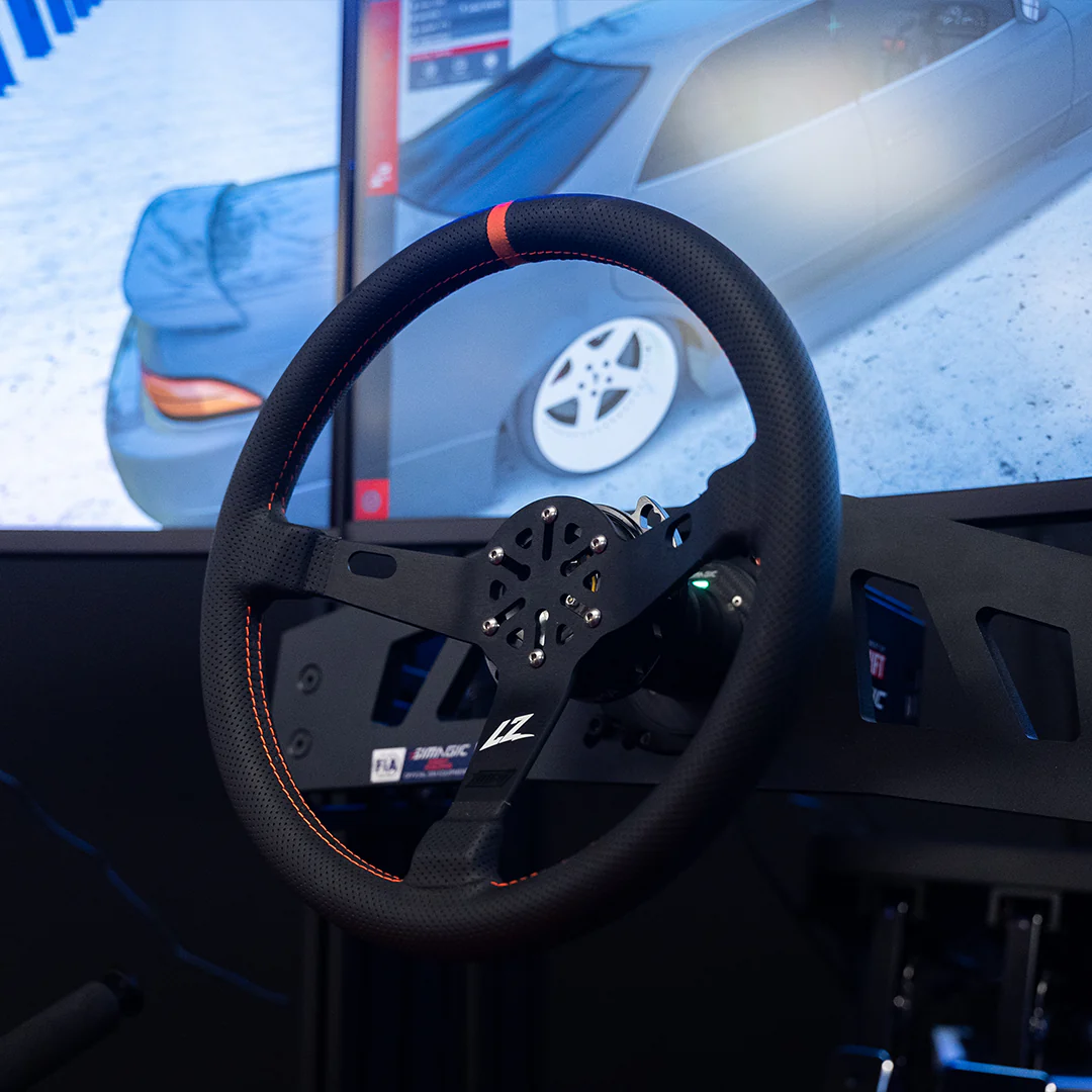 Sim Racing Drift Steering Wheel - Leather - Image 4