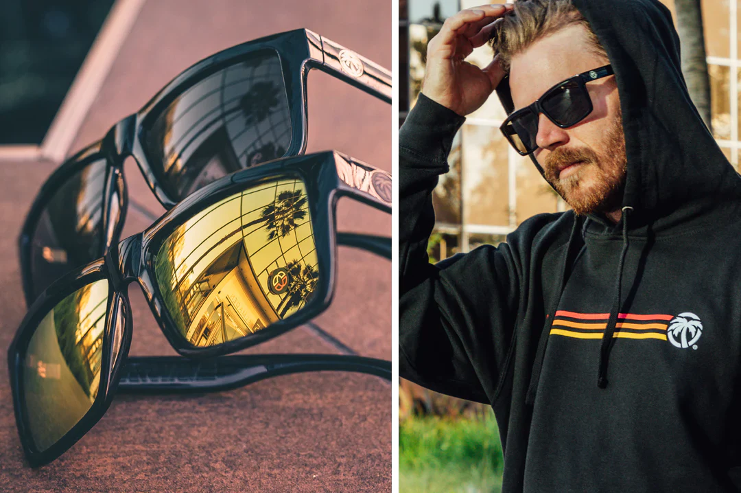 USA VISE SUNGLASSES: GLOSS BLACK - Image 11