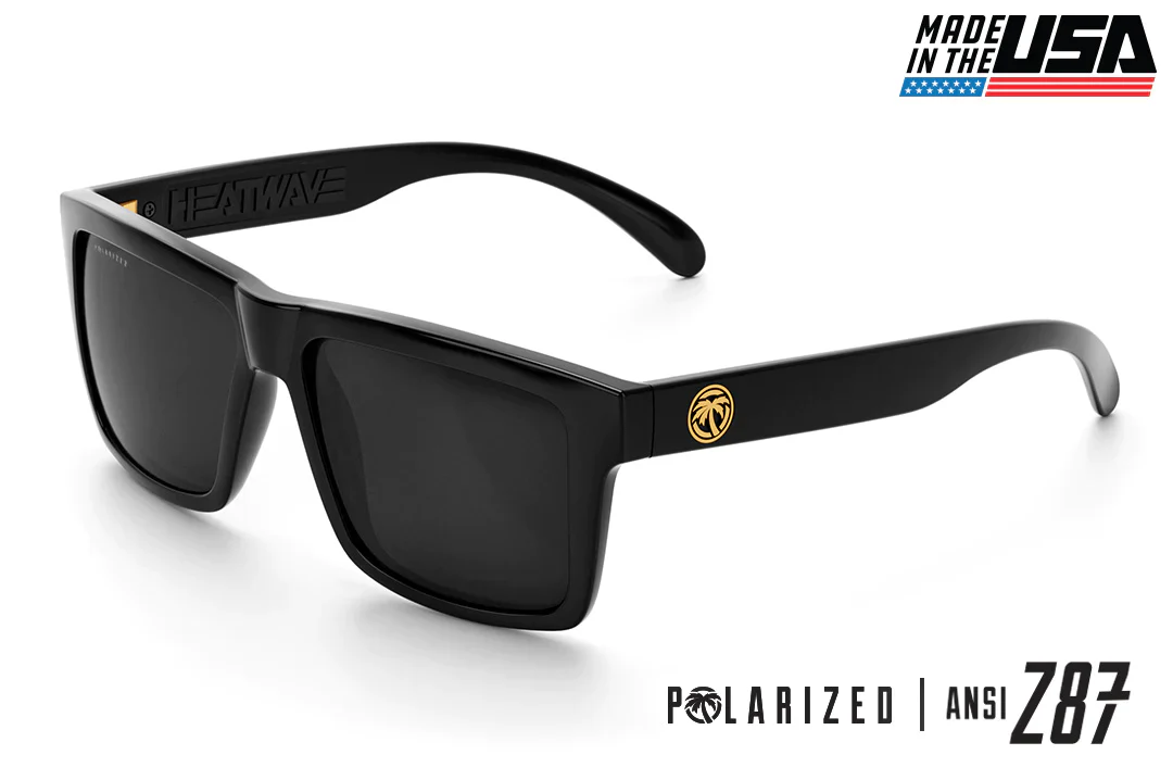 USA VISE SUNGLASSES: GLOSS BLACK - Image 4