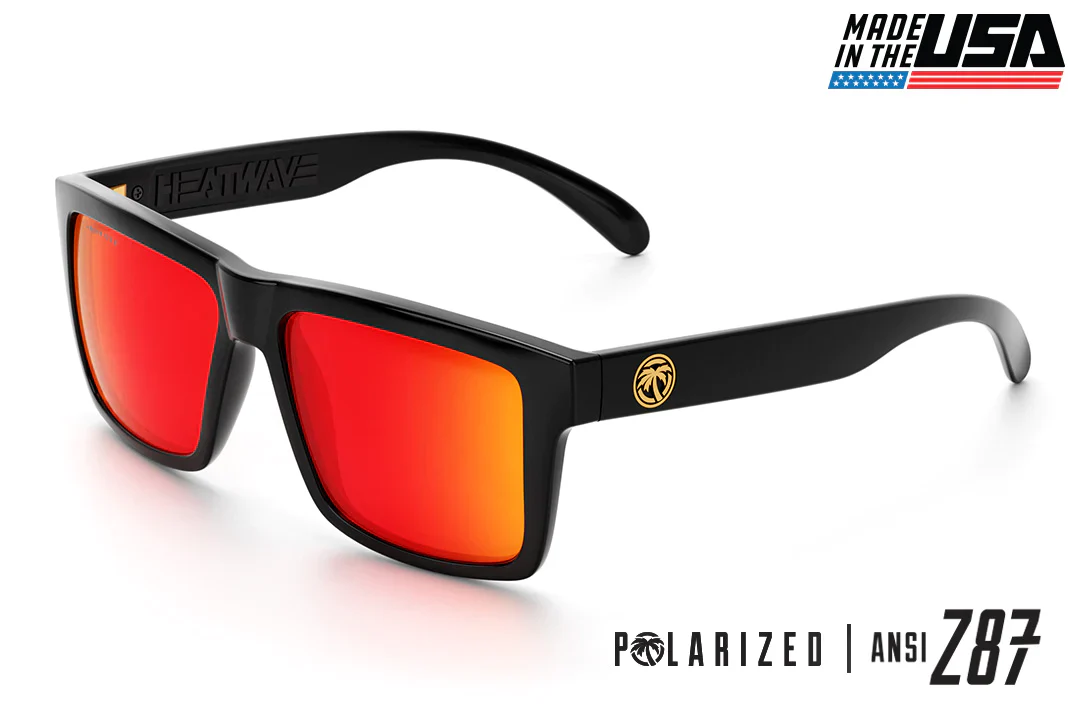 USA VISE SUNGLASSES: GLOSS BLACK - Image 5