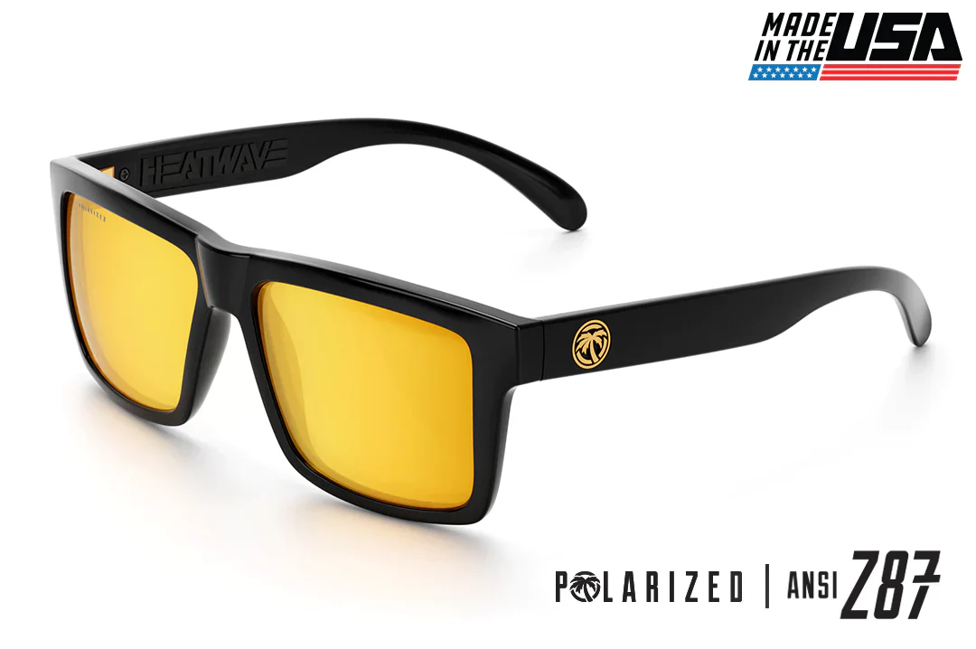 USA VISE SUNGLASSES: GLOSS BLACK - Image 7